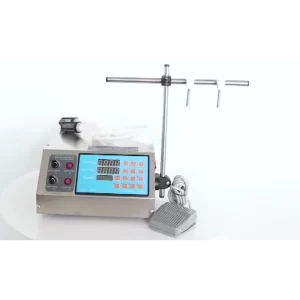 MÁQUINA SEMIAUTOMÁTICA LLENADORA DE LÍQUIDOS DOBLE BOQUILLA YT2