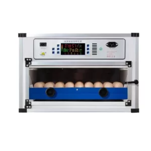 INCUBADORA FULL AUTOMÁTICA DE 68 HUEVOS PVC