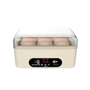 INCUBADORA AUTOMÁTICA DE 6 HUEVOS